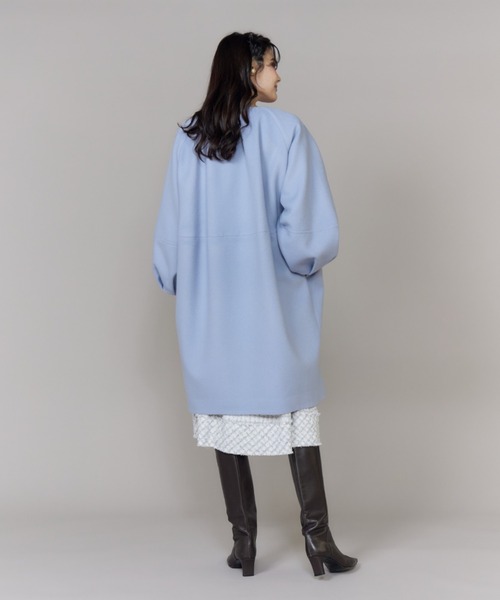 Maglie le cassetto（マーリエ ル カセット） ノーカラーコート コート