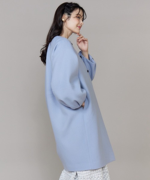 Maglie le cassetto（マーリエ ル カセット） ノーカラーコート コート