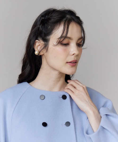 Maglie le cassetto（マーリエ ル カセット） ノーカラーコート コート