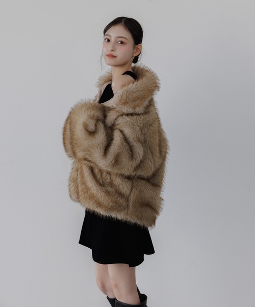 コート アウター フェイクファージャケット レディース : ZOZOTOWN