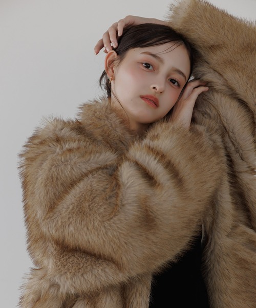 コート アウター フェイクファージャケット レディース : ZOZOTOWN