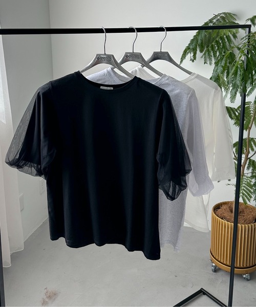 「feepur」 半袖Tシャツ MEDIUM オートミール レディース_画像4