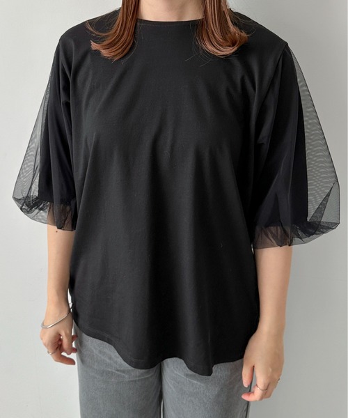 「feepur」 半袖Tシャツ MEDIUM オートミール レディース_画像5