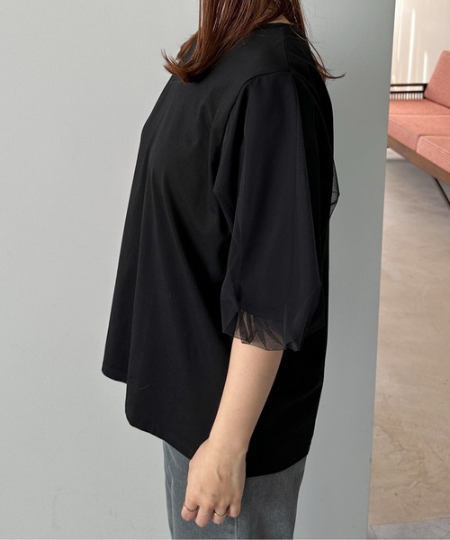 「feepur」 半袖Tシャツ MEDIUM オートミール レディース_画像6