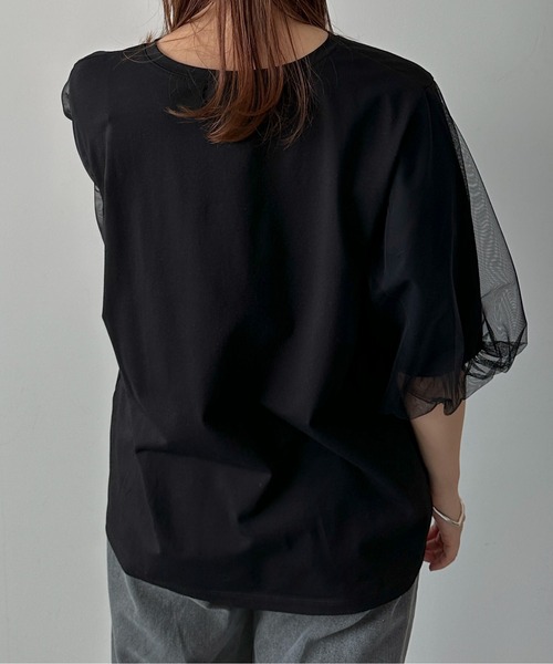 「feepur」 半袖Tシャツ MEDIUM オートミール レディース_画像7