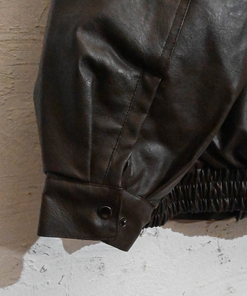 「Anytime Songs」 「HALHAM」ブルゾン MEDIUM ブラック メンズ_画像4