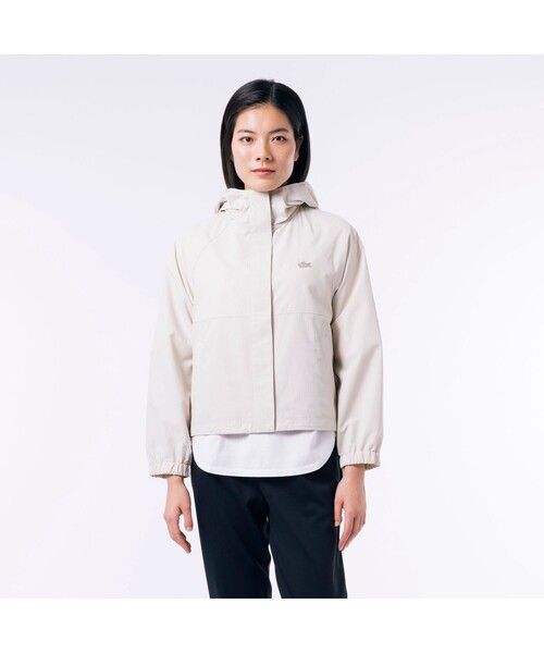 LACOSTE(ラコステ) マウンテンパーカー 36 オフホワイト レディース LACOSTE(ラコステ) マウンテンパーカー 36 オフホワイト レディース