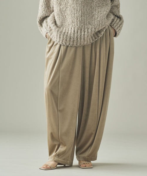 Curensology（カレンソロジー） イージーパンツ FREE ブラック