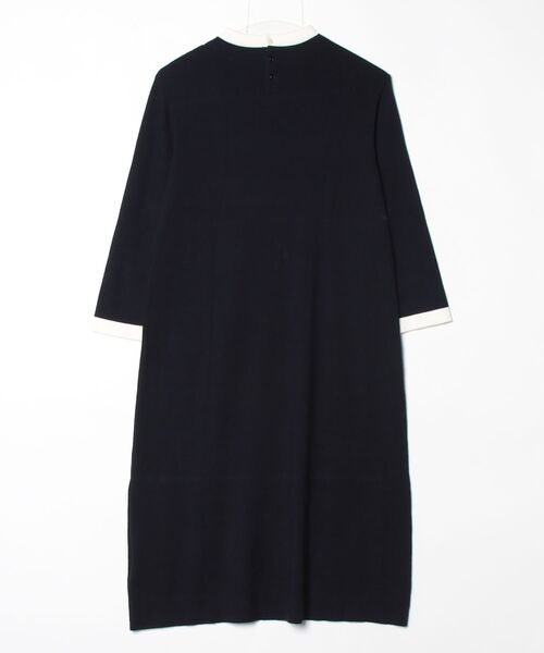 「MACKINTOSH PHILOSOPHY」 ニットワンピース 38 ダークネイビー レディース_画像2