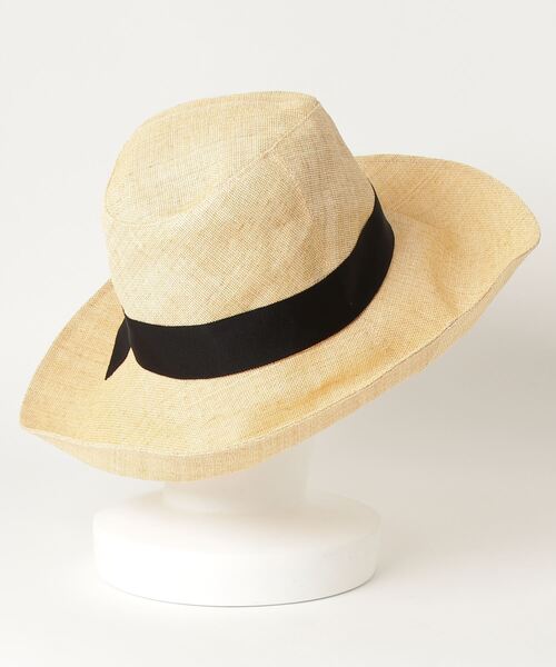 「KIJIMA TAKAYUKI」 ストローハット ONE SIZE ベージュ レディース_画像2