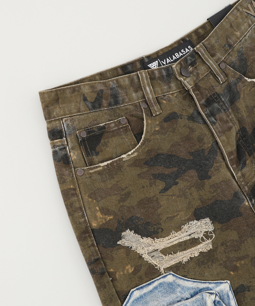 VALABASAS（ヴァラバサス） ワイドパンツ ジーンズ Suggestion Baggy 