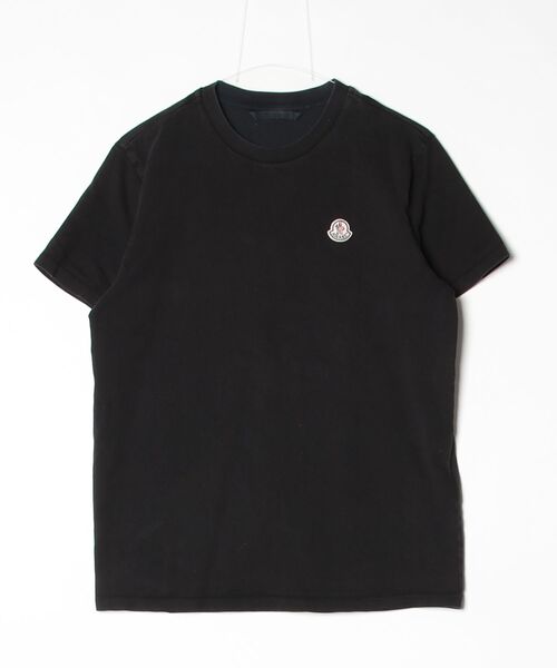 MONCLER（モンクレール） ワンポイント半袖Tシャツ M ブラック