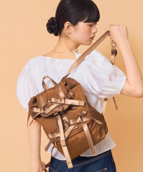 Casselini（キャセリーニ） デイバック リュック ミニリボンバッグ