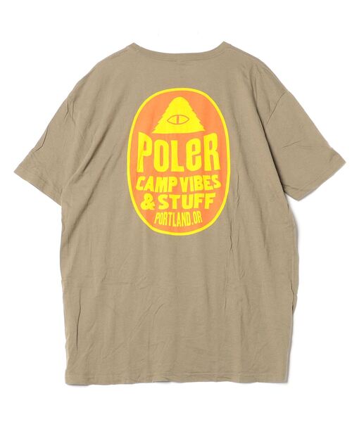 「POLeR」 半袖Tシャツ - グリーン メンズ_画像2
