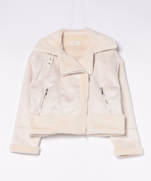 「CALNAMUR」 ブルゾン FREE グレー レディース_画像3