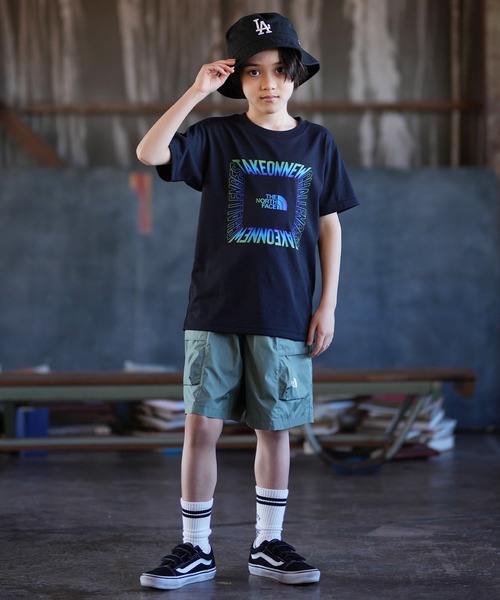 ノースフェイス tシャツ リサイクルシステム Tシャツ NTJ32607 キッズ 子供服 男の子 女の子の画像