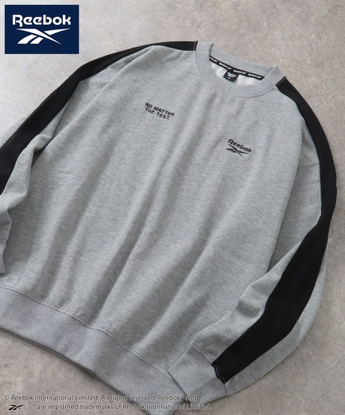 「Reebok」 スウェットカットソー M ブラック メンズ_画像6