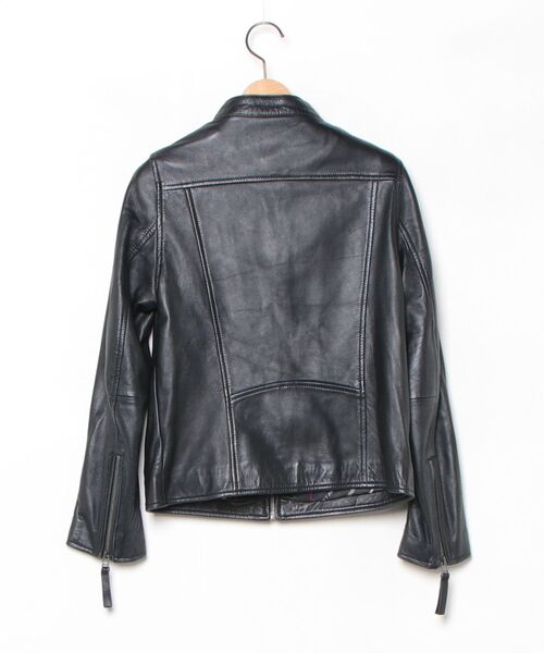 「London Denim」 ジャケット 46 ブラック レディース_画像2