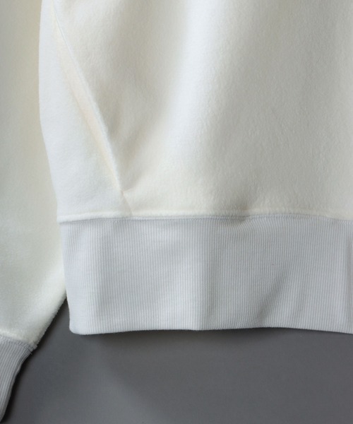 「SITRY」 「Beno」スウェットカットソー X-LARGE グレイッシュブルー メンズ_画像4