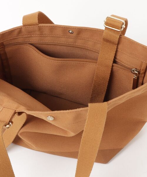 「MILESTO」 ワンポイントトートバッグ - ブラウン レディース_画像4