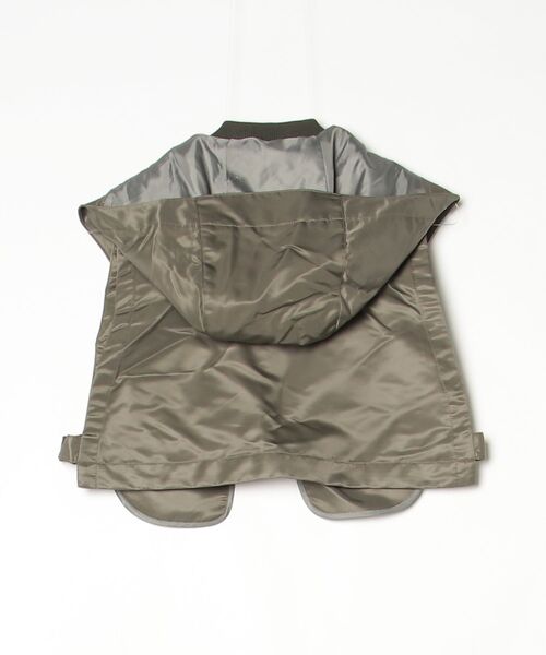 「UN3D.」 ベスト FREE カーキ レディース_画像2