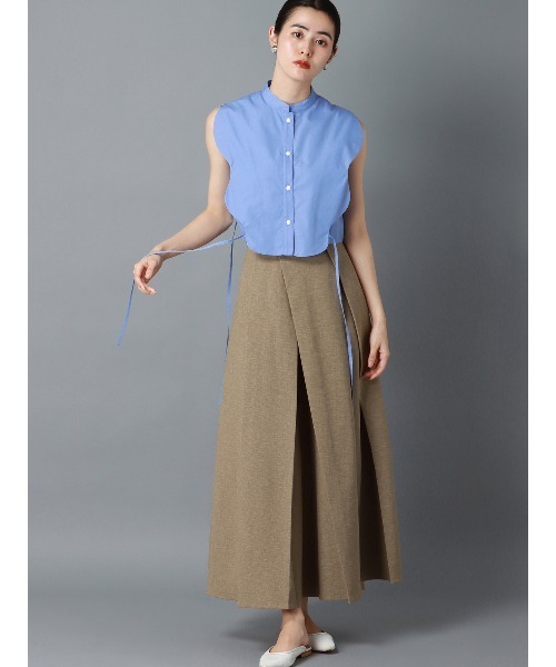 CIS.（シス） ロングスカート - ベージュ レディース : ZOZOTOWN Yahoo