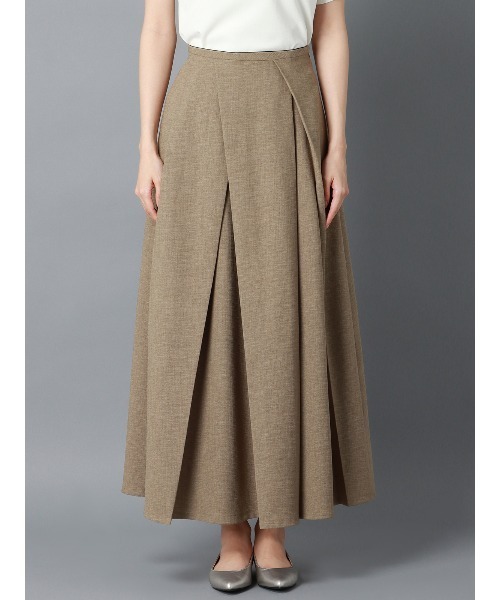 CIS.（シス） ロングスカート - ベージュ レディース : ZOZOTOWN Yahoo