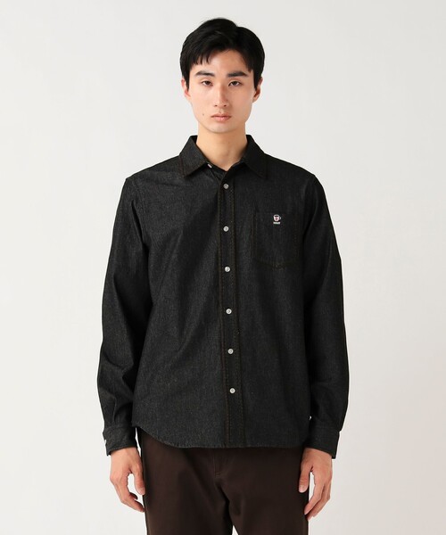 BEAMS HEART 長袖シャツ BEAMS HEART（ビームス ハート） シャツ 「4/23値下げ」コーヒー