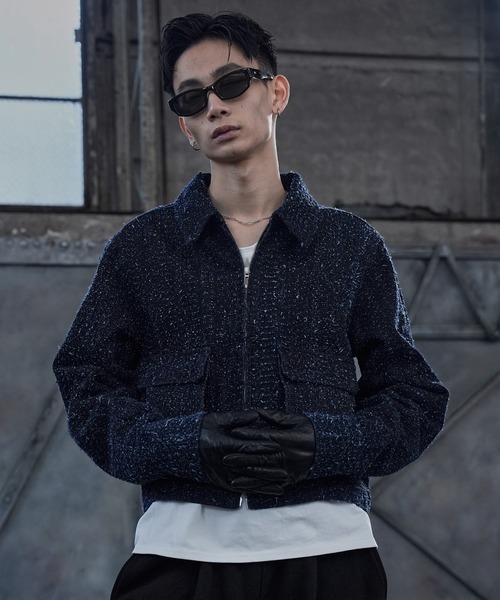 LANDNESS デニムジャケット gジャン 「LANDNESS/ランドネス」NEP DENIM
