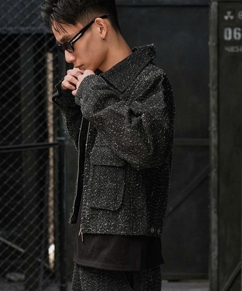 LANDNESS デニムジャケット gジャン 「LANDNESS/ランドネス」NEP DENIM