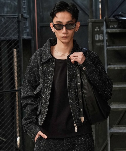 LANDNESS デニムジャケット gジャン 「LANDNESS/ランドネス」NEP DENIM