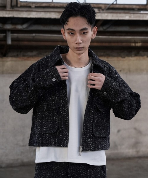 LANDNESS デニムジャケット gジャン 「LANDNESS/ランドネス」NEP DENIM