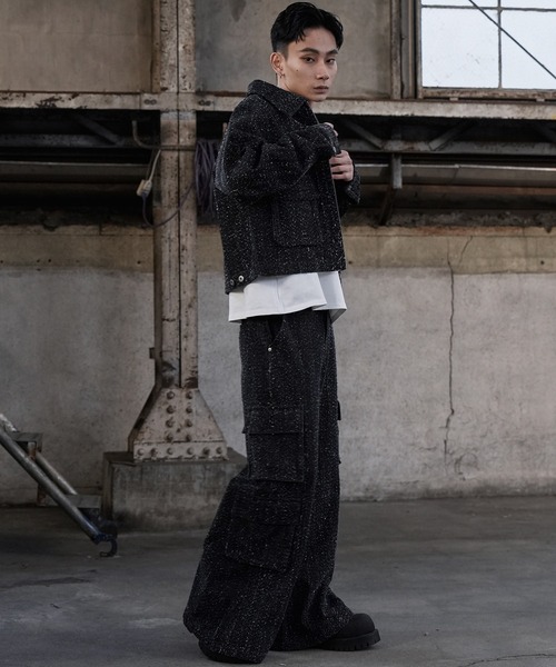 LANDNESS デニムジャケット gジャン 「LANDNESS/ランドネス」NEP DENIM