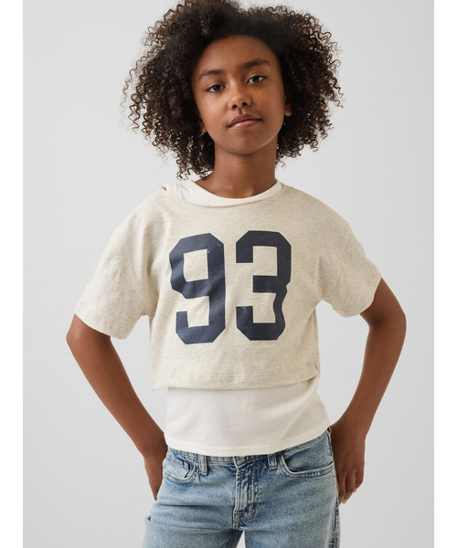 gap女の子服格安お譲り GAP（ギャップ） パーカー リラックスフィット GAPロゴ ジップアップ