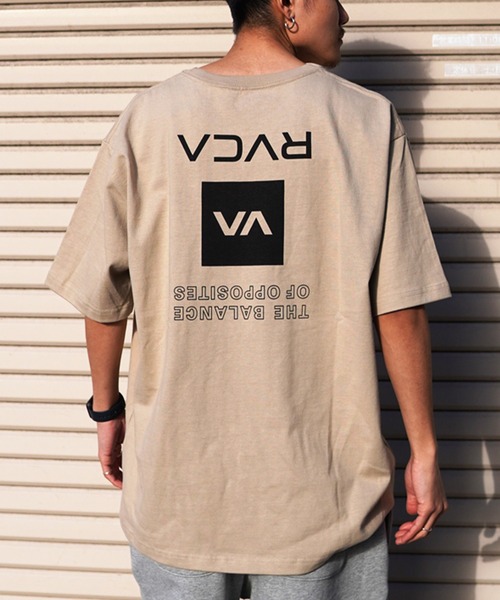 「RVCA」 半袖Tシャツ M ホワイト メンズ_画像4