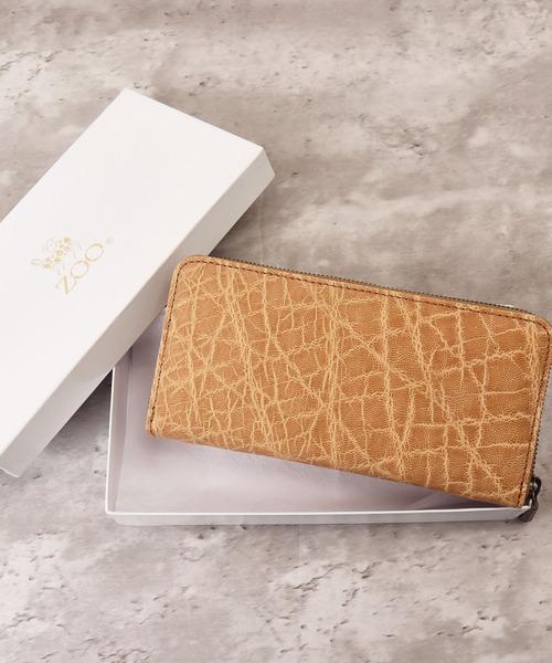 ズー 長財布 財布 ZOO 象革 メンズ レディース : ZOZOTOWN Yahoo!店