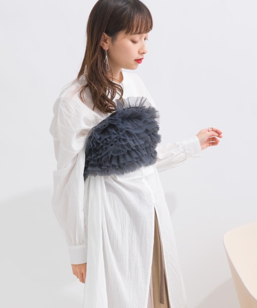 「terrace」 ベアトップ MEDIUM ブラウン レディース_画像2