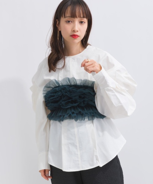 「terrace」 ベアトップ MEDIUM ブラウン レディース_画像5
