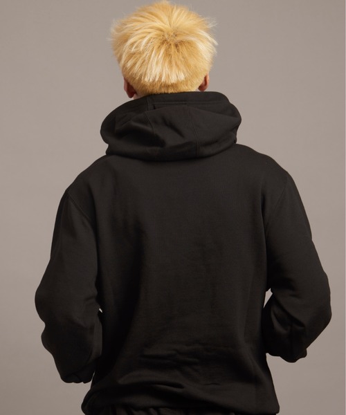「PRO CLUB 」 プルオーバーパーカー X-LARGE ブラック メンズ_画像5