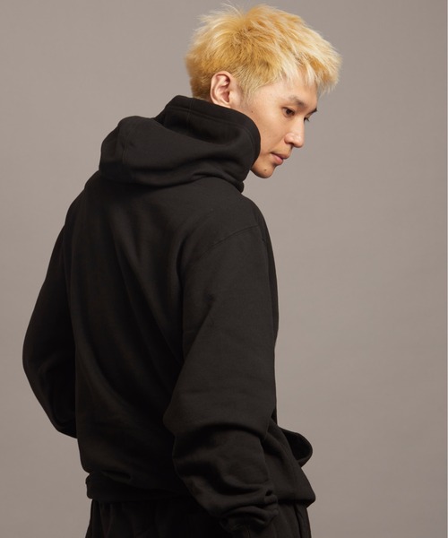 「PRO CLUB 」 プルオーバーパーカー X-LARGE ブラック メンズ_画像6