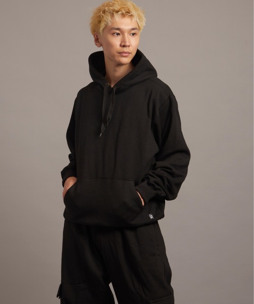 「PRO CLUB 」 プルオーバーパーカー X-LARGE ブラック メンズ_画像7