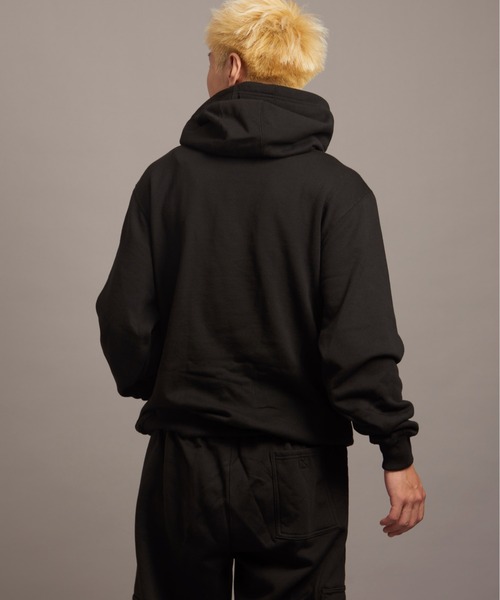 「PRO CLUB 」 プルオーバーパーカー X-LARGE ブラック メンズ_画像8