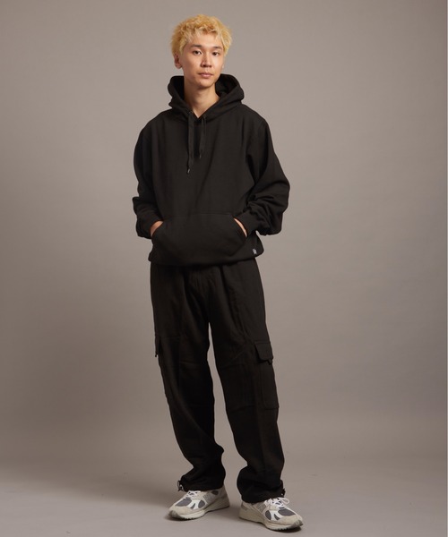 「PRO CLUB 」 プルオーバーパーカー X-LARGE ブラック メンズ_画像9