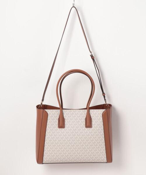 「MICHAEL KORS」 トートバッグ FREE ブラウン レディースの画像