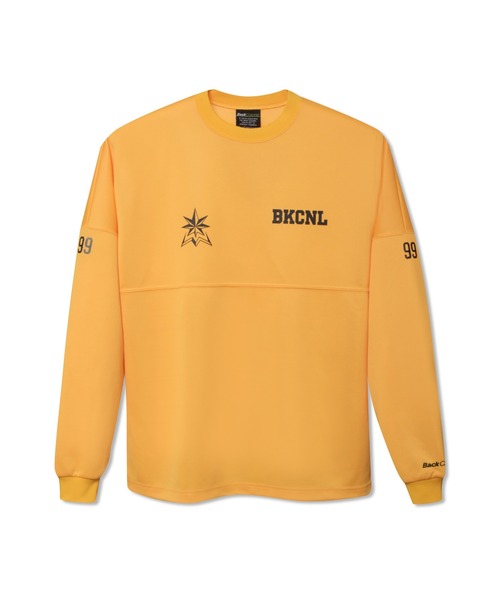 「Back Channel」 長袖Tシャツ SMALL イエロー メンズ_画像6