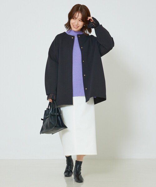 「abahouse mavie」 ロングスカート 36 ブラック レディース_画像8