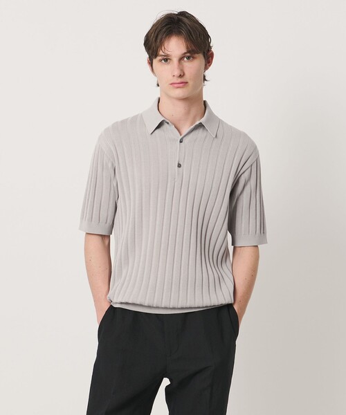 UNITED ARROWS ニットポロシャツ ✴︎未使用 UNITED ARROWS（ユナイテッドアローズ） ポロシャツ シャーリーカーン