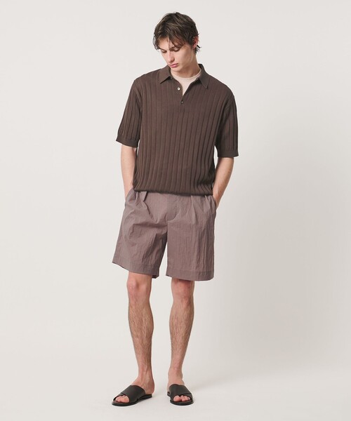 UNITED ARROWS ニットポロシャツ ✴︎未使用 UNITED ARROWS（ユナイテッドアローズ） ポロシャツ ショートスリーブ