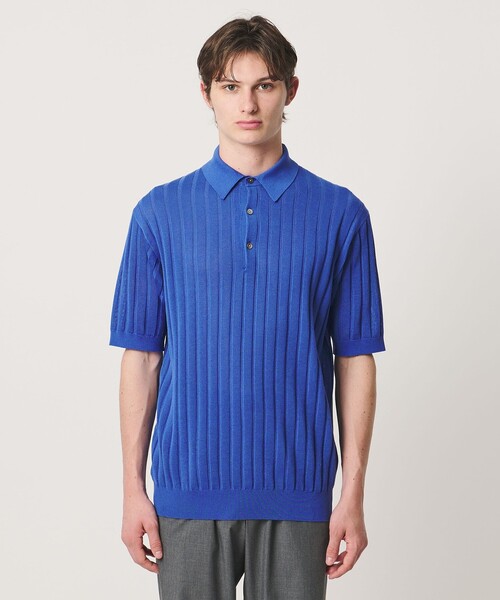 UNITED ARROWS ニットポロシャツ ✴︎未使用 UNITED ARROWS（ユナイテッドアローズ） ポロシャツ ショートスリーブ
