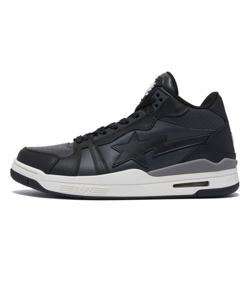 A BATHING APE（アベイシングエイプ） ハイカットスニーカー 11 レッド